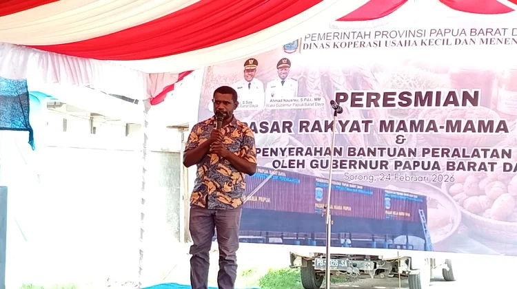 Forum Pedagang OAP Apresiasi Peresmian Pasar Mama Papua di Sorong