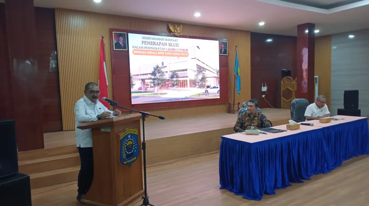 Pemkab Gandeng BPKP dalam Sosialisasi Pembentukan BLUD di Raja Ampat
