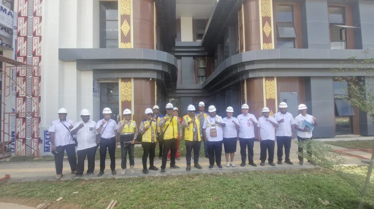 Pembangunan Kantor Gubernur PBD Capai 90 Persen, Target Rampung Maret