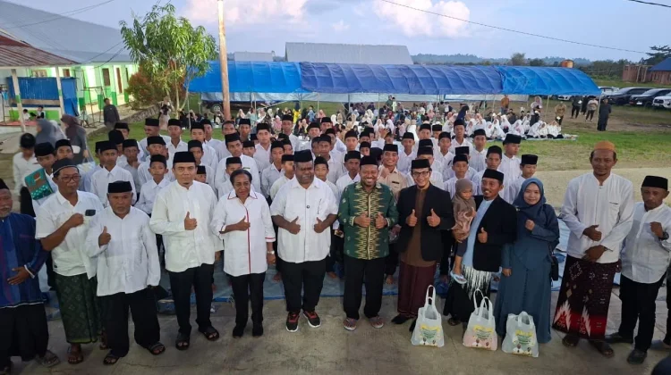 Pemprov PBD Safari Ramadan di Pondok Al Ghuroba Aimas, 100 Paket Sembako Disalurkan