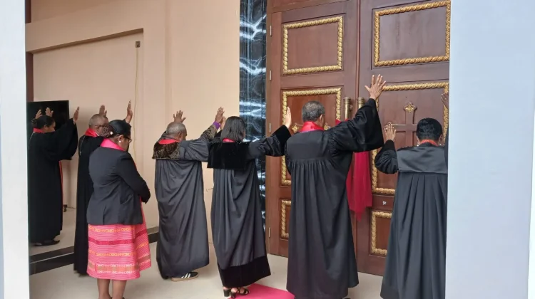 Rangkaian Prosesi Pentahbisan dan Peresmian Gedung Gereja GKI Elim Malanu
