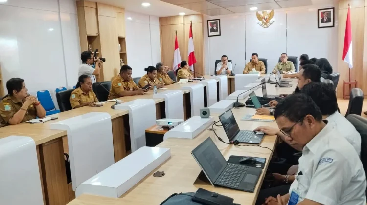 Rapat Koordinasi Pengusulan Penetapan Calon Kampung Nelayan Merah Putih