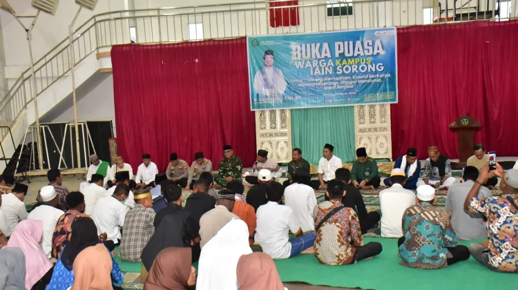 Rajut Silaturahmi Ramadhan, Pasmar 3 Hadiri Buka Puasa Bersama Keluarga Besar IAIN