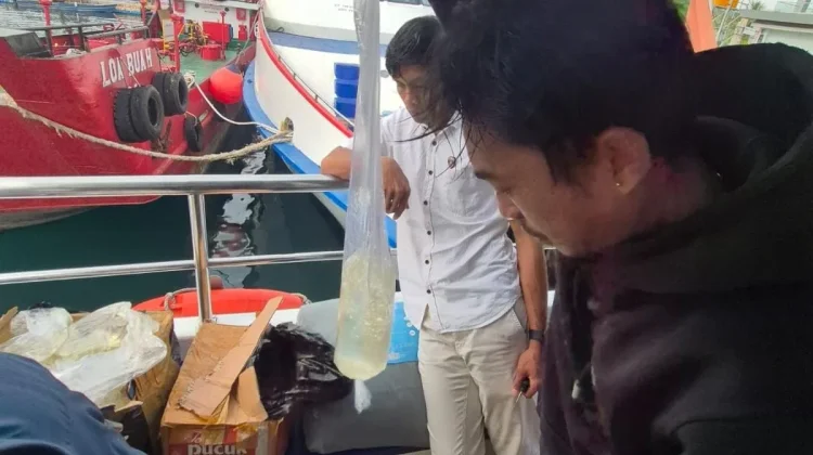 Satresnarkoba Polres Gagalkan Penyelundupan Miras di Pelabuhan Waisai