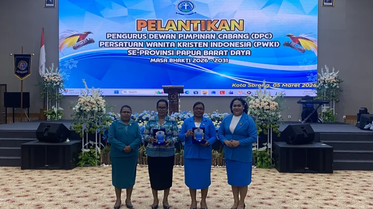 Ketua DPW PWKI PB, Lantik Enam Pengurus DPC se-Papua Barat Daya