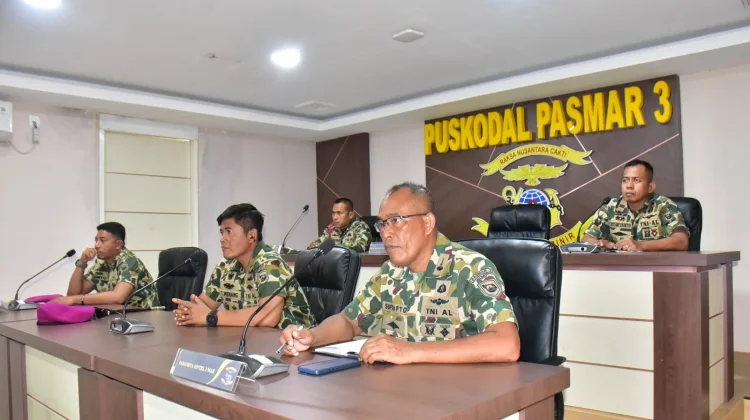Asintel Danpasmar 3 Ikuti Rakernis Intelijen Korps Marinir Secara Virtual