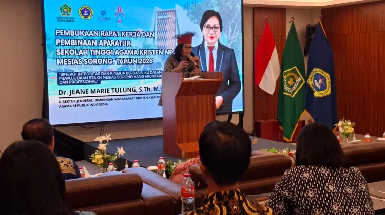Dirjen Bimas Kristen Tekankan Penguatan Tata Kelola dan Kinerja STAKN Mesias