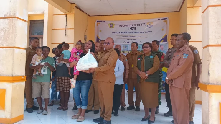 Pemberian Makanan Tambahan di Distrik Sorong Barat Tekan Angka Stunting
