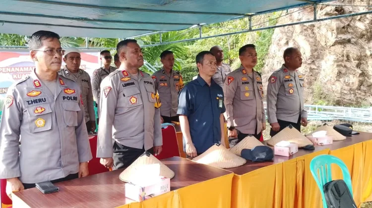 Polres Raja Ampat Laksanakan Penanaman Jagung Dukung Program Ketahanan Pangan