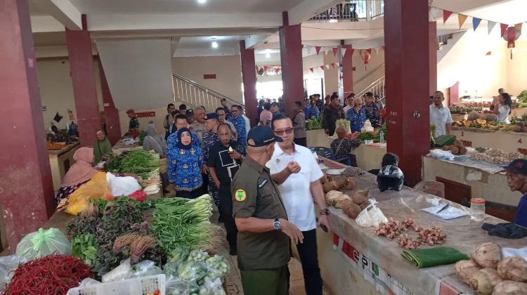 Tim satgas Pangan Pantau Harga Bahan Pokok di Kabupaten Sorong