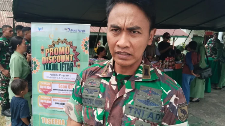 Masyarakat Serbu Bazar Ramadan Kodim 1807 Sorong Selatan