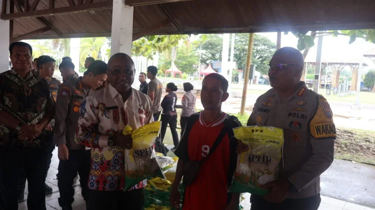 Wakapolda PBD Hadiri Launching Gerakan Pangan Murah jelang Idul Fitr