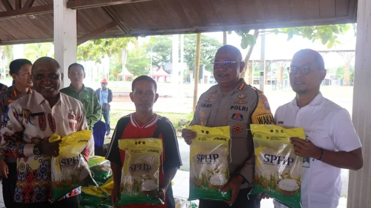 Wakapolda PBD Hadiri Launching Gerakan Pangan Murah jelang Idul Fitr