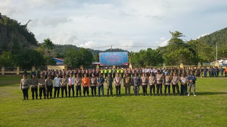 Polres Raja Ampat Turunkan 61 Personel pada Operasi Ketupat Dofior 2026