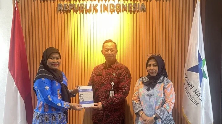 Dispusarda PBD Konsultasi Penguatan Layanan Perpustakaan ke Perpusnas dan ANRI