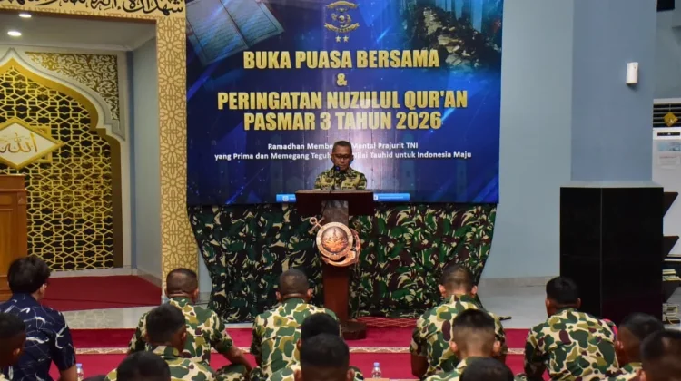 Pasmar 3 Gelar Buka Puasa Bersama dan Peringatan Nuzulul Qur’an