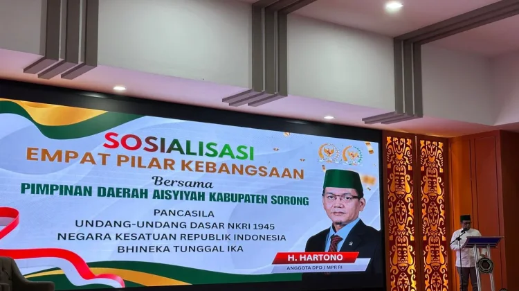 Senator Hartono Sosialisasikan 4 Pilar Kebangsaan Kepada Pengurus Aisyiyahh