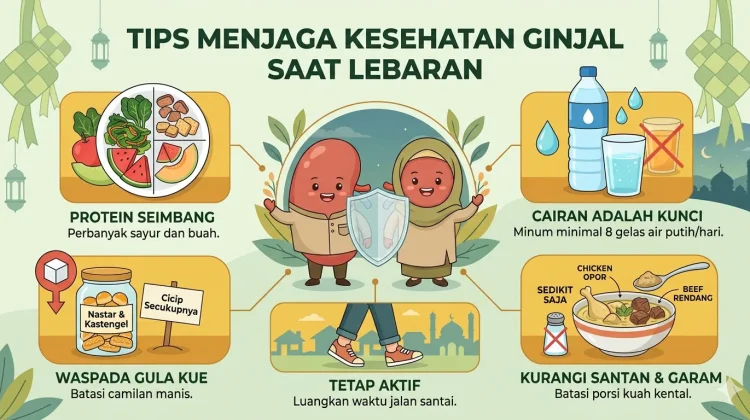 Jaga kesehatan Ginjal saat Lebaran