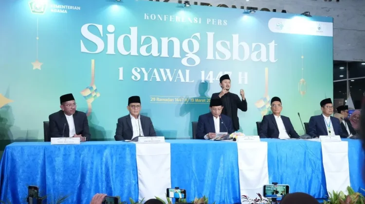 Pemerintah Tetapkan Idulfitri 1447 H Sabtu 21 Maret 2026