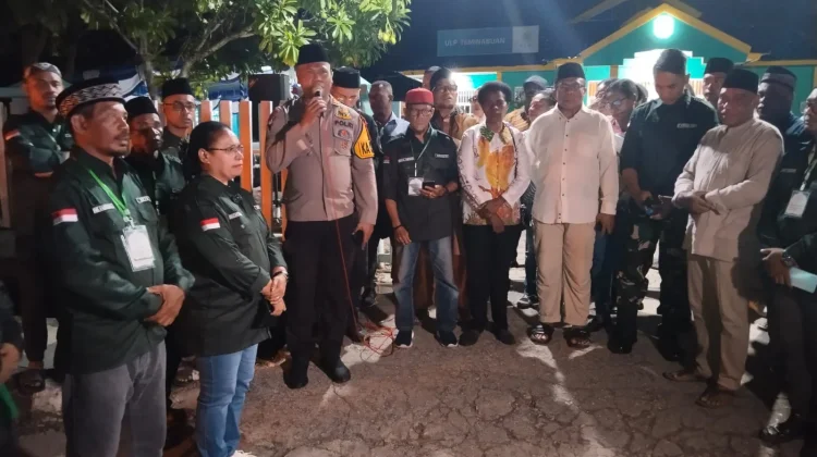 Polres Sorong Selatan Kawal Pawai Takbiran Idul Fitri 1447 Hijriah