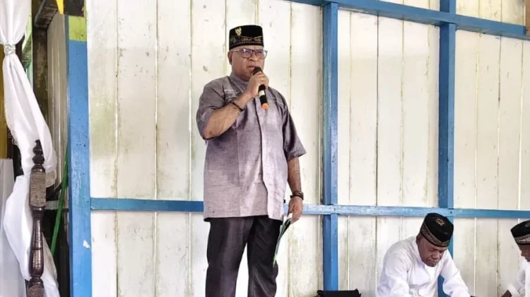 Wabup Sorong Selatan Idulfitri Bersama Umat Muslim Kokoda