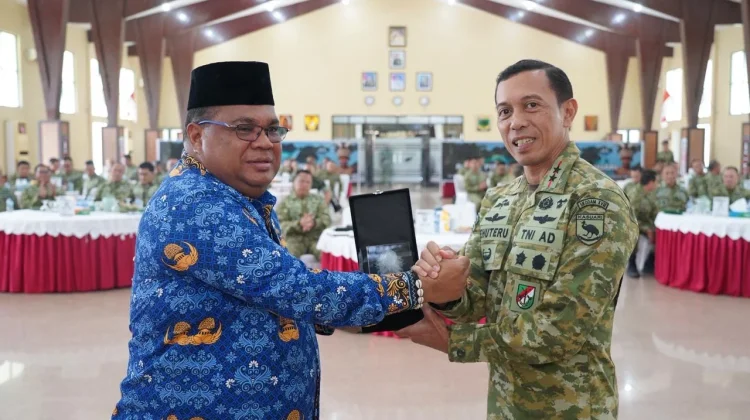 Pemprov PBD Paparkan Kondisi dan Isu Strategis di Rapim Kodam XVIII/Kasuari