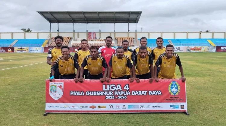 Hajar Getsemani FC 3-1, PS Unimuda Segel Tiket Semifinal Liga 4 Papua Barat Daya