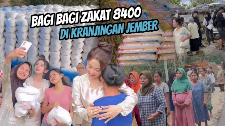 Kekecewaan Dewi Perssik usai Bagikan Ribuan Paket Zakat