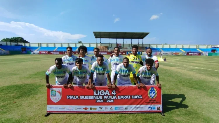 Gol Calvin Hegemur Antar Persikos Kota Sorong ke Semifinal Liga 4 Piala Gubernur