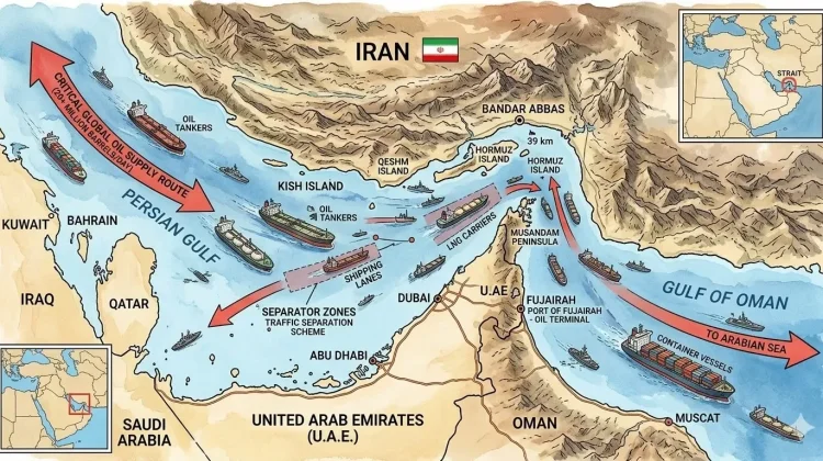 Mengenal "Selat Hormuz" Satu Jalur Kunci Ekonomi Dunia