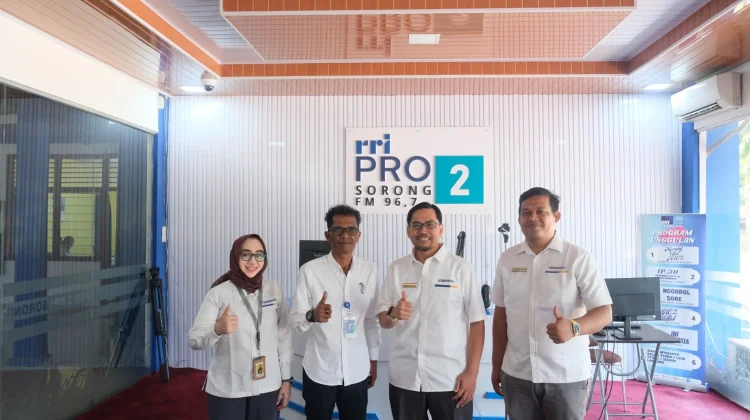 Sinergi KPP Pratama Sorong–RRI, Perluas Edukasi Pajak hingga ke Raja Ampat