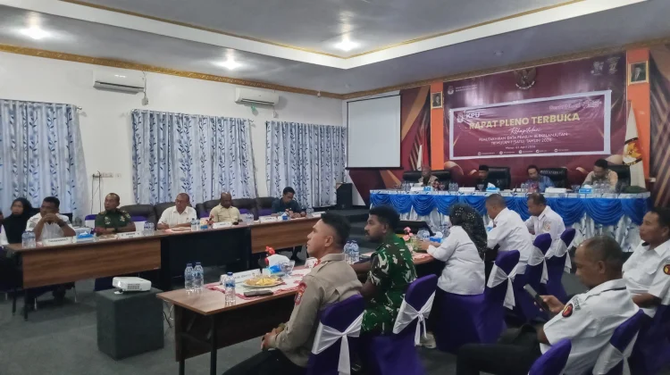 KPU Raja Ampat Tetapkan Pemilih Berkelanjutan Triwulan I 46.795 orang