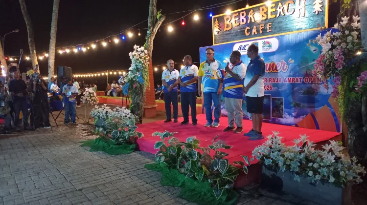 Gubernur Elisa Kambu Buka AVC Raja Ampat Open 2026, Diikuti 9 Negara