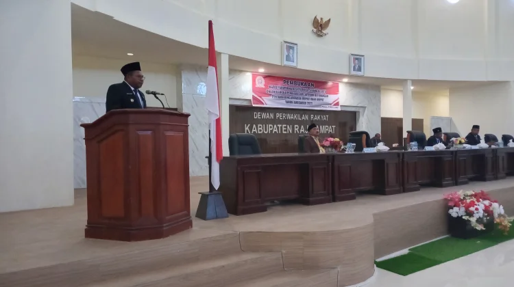 Serahkan LKPJ Tahun 2025, Bupati Orideko Akui Realisasi PAD Belum Maksimal