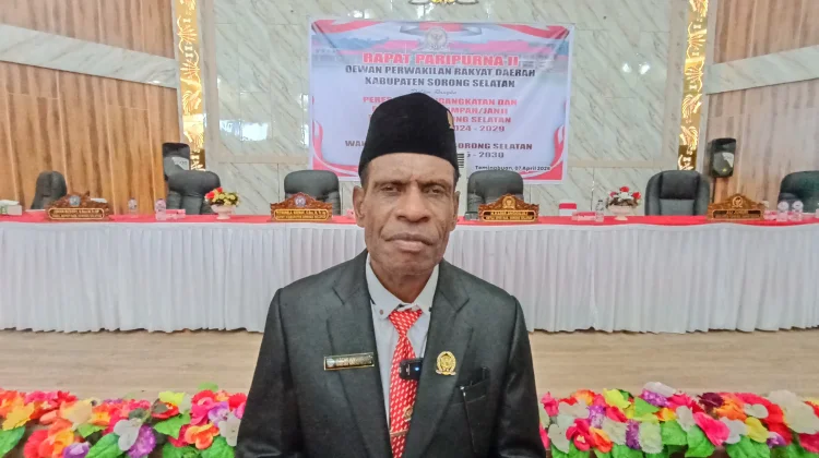 Ketua DPRD Sorong Selatan Kadir Anggiluli Siap Jalankan Amanat Masyarakat