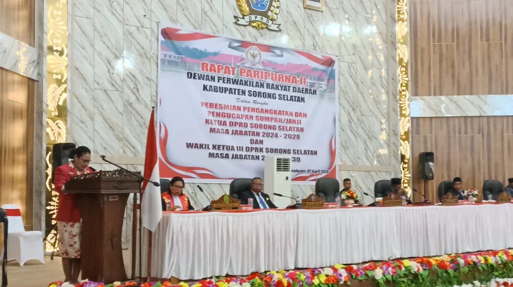 Bupati Petronela Minta DPRD Perjuangkan Kepentingan Masyarakat Sorong Selatan