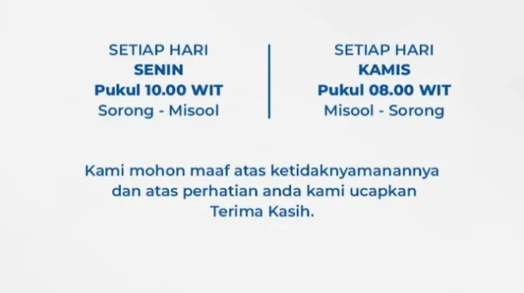 Operasional Dihentikan Sementara, Pelayaran KM Express Bahari 99 Ditunda