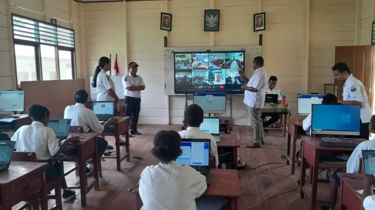 Disdik Tambrauw Pastikan Pelaksanaan Tes Kompetensi Akademik Tingkat SMP