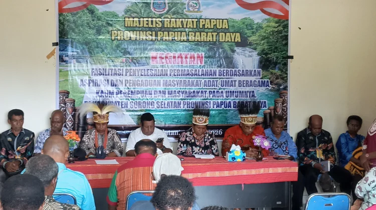 MRP PBD Berupaya Melakukan Penyelesaian Permasalahan Investasi di Sorong Selata