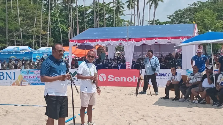 Beach Tour di Pantai WTC Sukses, AVC Harap Raja Ampat Kembali Jadi Tuan Rumah