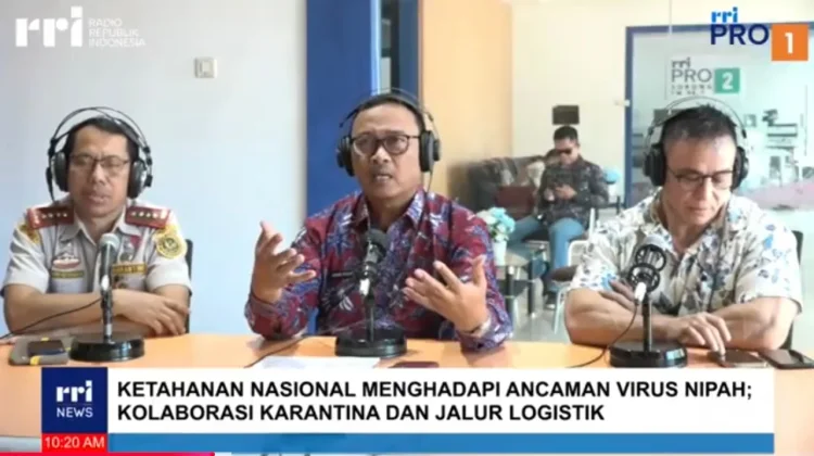 Karantina PBD Perketat Pengawasan Masuknya Hewan Penular Virus Nipah
