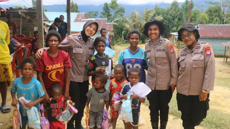 Polda Papua Barat Daya, Melaksanakan Trauma Healing di Wilayah Tambrauw