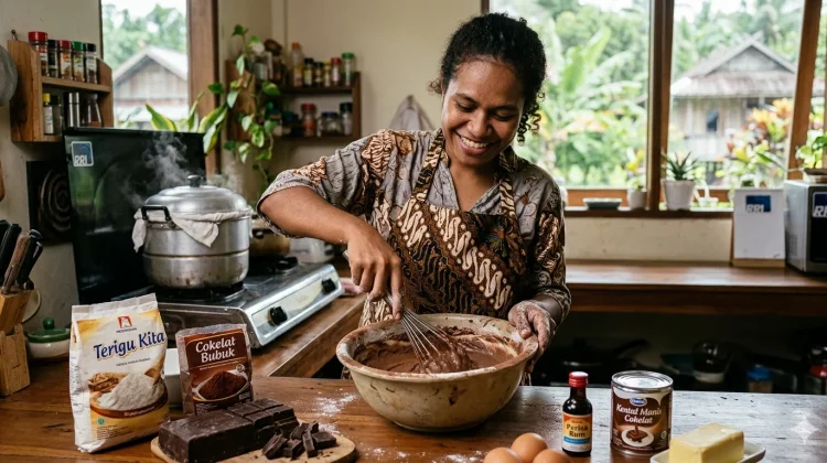 Tips Membuat Brownies Kukus Lembut tanpa Mixer, cukup Pakai Alat Seadanya