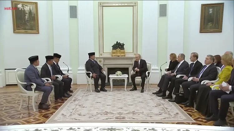Prabowo Temui Putin, Arah Baru RI–Rusia di tengah Krisis Global