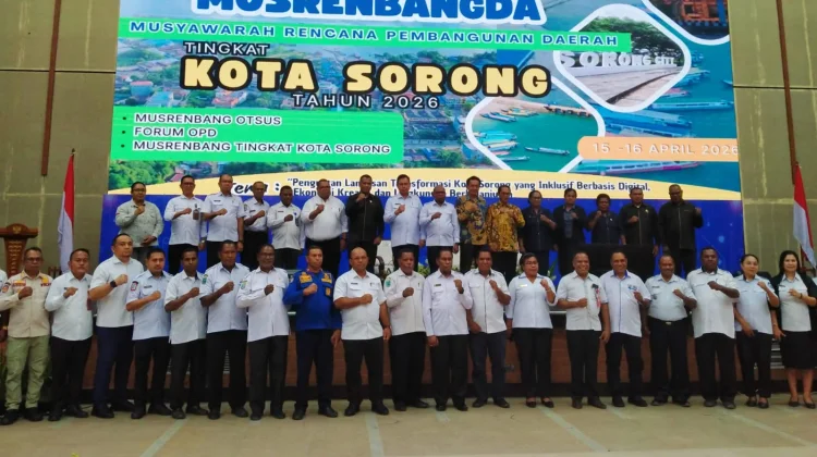 Buka Musrembang Kota Sorong, Wali Kota Minta OPD Fokus Program Prioritas