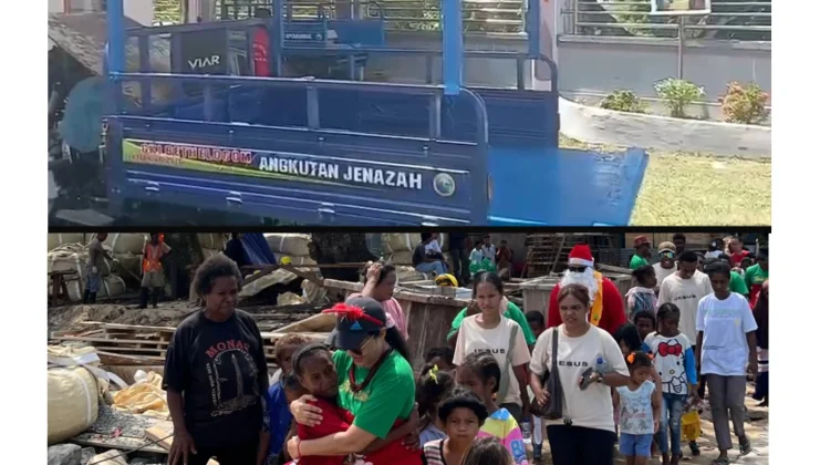 Dapat Bantuan Kendaraan Jenazah, Pelayanan Jemaat di Pulau Doom Kini Lebih Layak