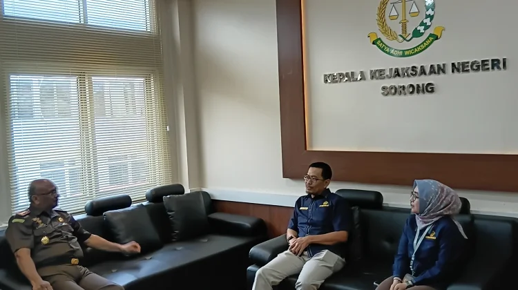 KPP Pratama Sorong Perkuat Sinergi dengan Kejari Sorong
