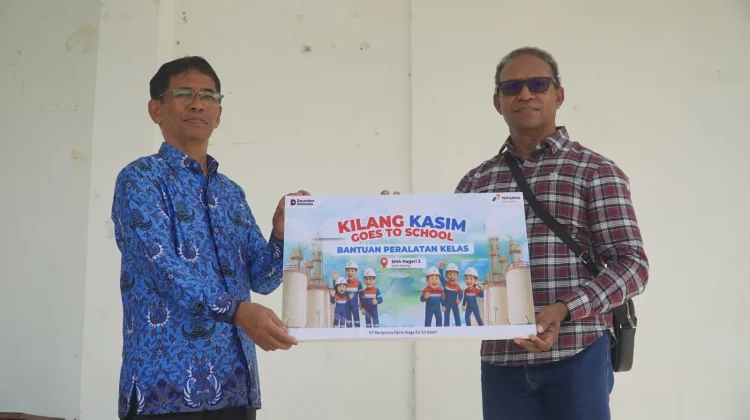 Pertamina Patra Niaga Kilang Kasim Hadir di SMA N 3 Kota Sorong