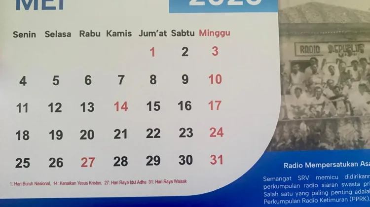 Mei 2026 Penuh Libur! Ini Daftar Long Weekend yang Sayang Dilewatkan