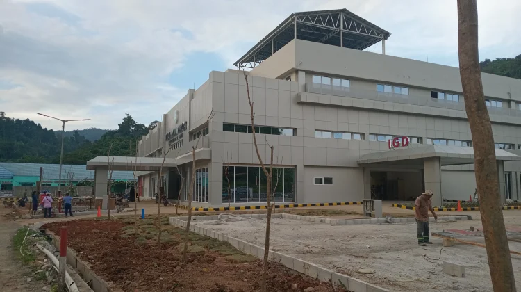 Pembangunan Gedung Rampung, RSUD Tipe C Raja Ampat Siap Beroperasi